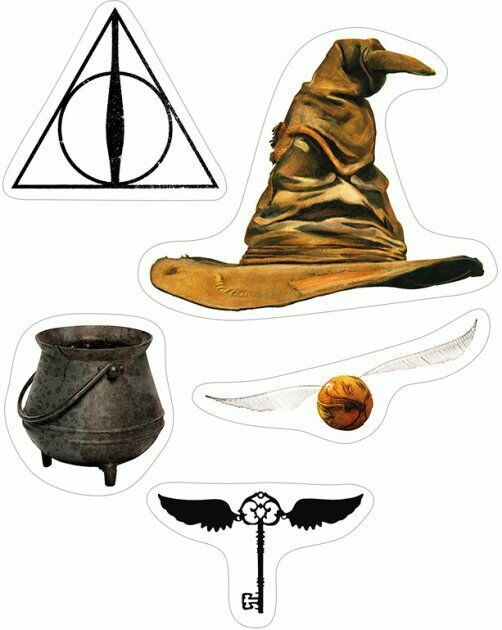 Наклейки ABYstyle Harry Potter Magical Objects 2 аркуші (Гаррі Поттер) Наклейки ABYstyle Harry Potter Magical Objects 2 аркуші (Гаррі Поттер)
