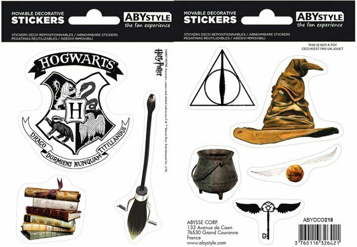 Наклейки ABYstyle Harry Potter Magical Objects 2 аркуші (Гаррі Поттер) Наклейки ABYstyle Harry Potter Magical Objects 2 аркуші (Гаррі Поттер)