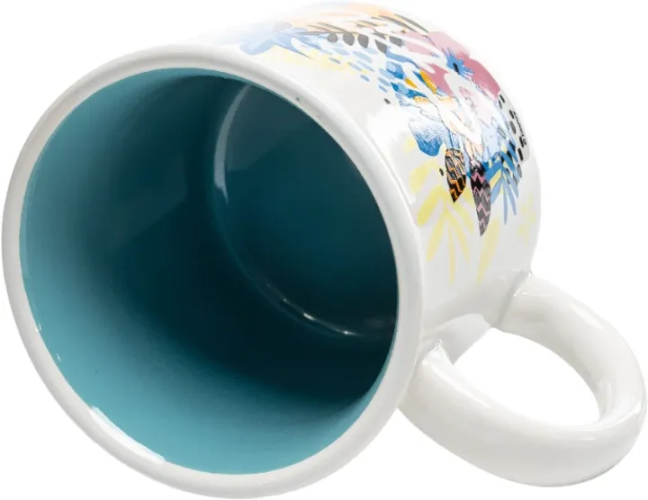 Чашка Stor Disney Stitch Palms кружка для завтрака Стич 400 мл 