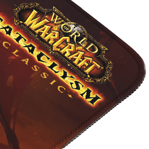 Килимок ігрова поверхня Blizzard World Of Warcraft Classic Cataclysm Deathwing Смертокрил XL Варкрафт (90*42 cm)