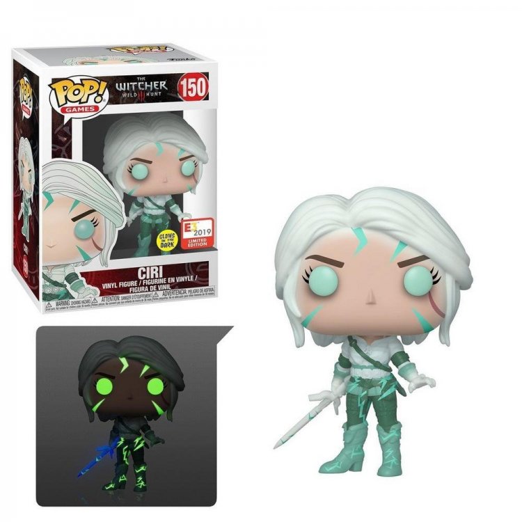 Фігурка Funko Pop! Відьмак (Witcher) - Ciri GLOW FIGURE E3 2019