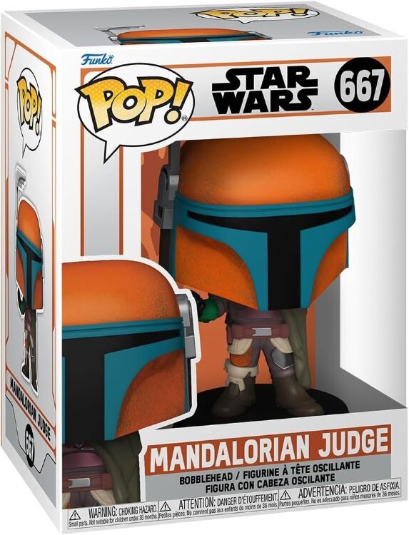 Фигурка Funko Star Wars: Mandalorian Judge фанко Мандалорец Судья 667