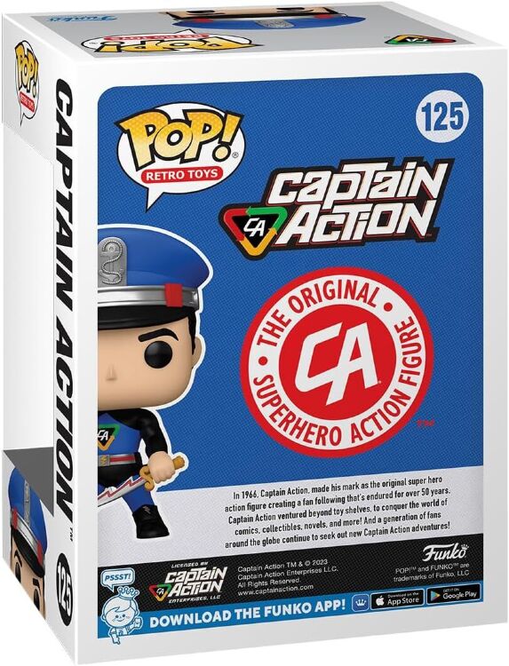 Фигурка Funko Retro Toys: Heroes Captain Action фанко Капитан  Экшн 125 Фигурка Funko Retro Toys: Heroes Captain Action фанко Капитан  Экшн 125