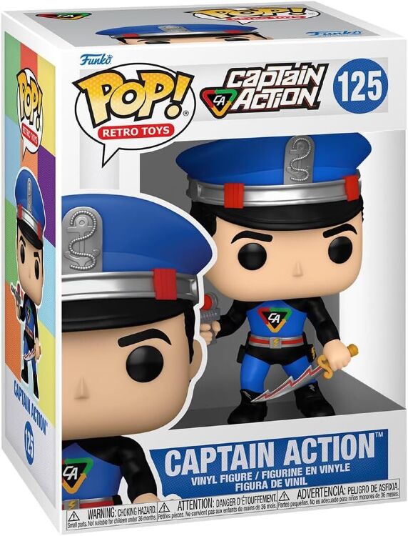 Фигурка Funko Retro Toys: Heroes Captain Action фанко Капитан  Экшн 125 Фигурка Funko Retro Toys: Heroes Captain Action фанко Капитан  Экшн 125
