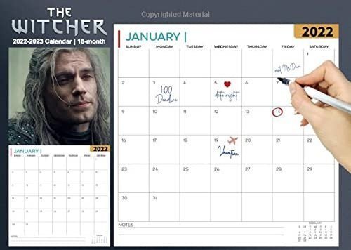 Календар The Witcher Calendar 2022-2023: The Witcher OFFICIAL Calendar Planner Календар The Witcher Calendar 2022-2023: The Witcher OFFICIAL Calendar Planner