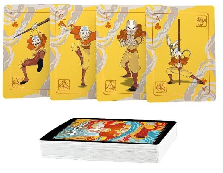 Гральні карти Avatar The Last Airbender Aang Playing Cards Аватар на Аанг Гральні карти Avatar The Last Airbender Aang Playing Cards Аватар на Аанг