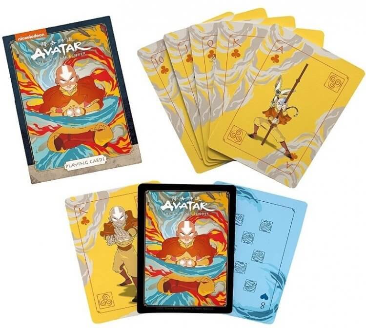 Гральні карти Avatar The Last Airbender Aang Playing Cards Аватар на Аанг Гральні карти Avatar The Last Airbender Aang Playing Cards Аватар на Аанг
