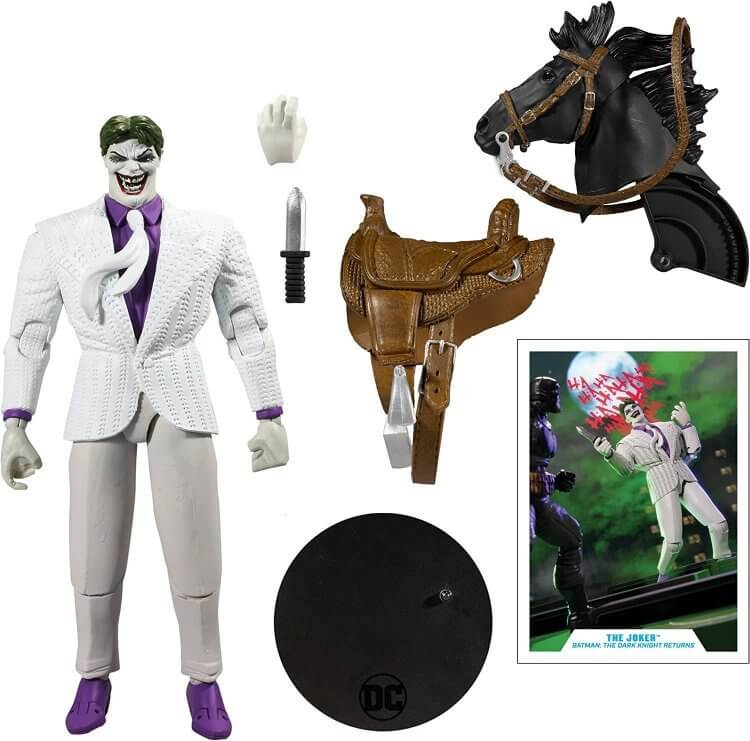 Набір 4 Фігурок McFarlane DC Multiverse The Dark Knight Returns Batman (Build-A Horse) Бетмен Набір 4 Фігурок McFarlane DC Multiverse The Dark Knight Returns Batman (Build-A Horse) Бетмен