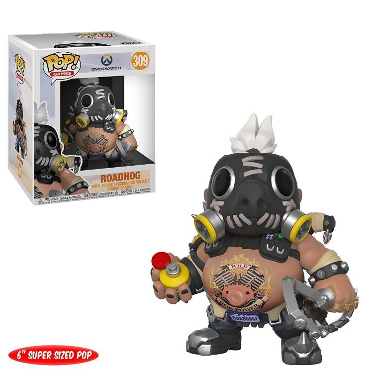 Фігурка Overwatch Funko Pop! 6 "Roadhog (Over-Sized) Figure Фігурка Overwatch Funko Pop! 6 "Roadhog (Over-Sized) Figure