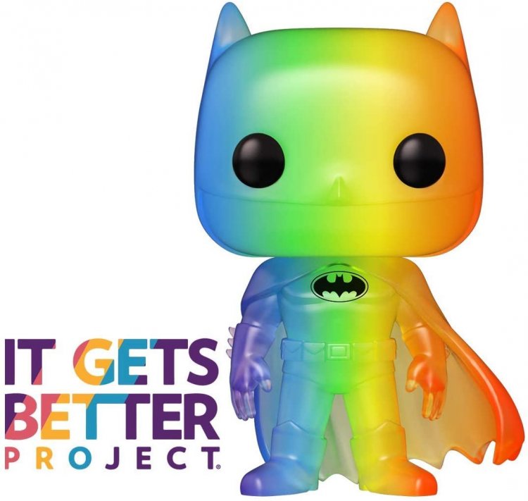 Фігурка Funko Pop! Heroes: Pride 2020 року - Batman (Rainbow) Фігурка Funko Pop! Heroes: Pride 2020 року - Batman (Rainbow)