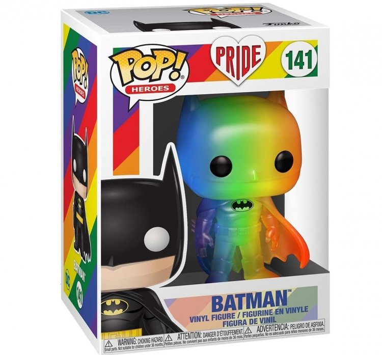 Фігурка Funko Pop! Heroes: Pride 2020 року - Batman (Rainbow)