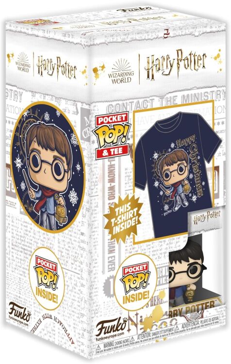 Футболка Funko Pocket Pop & Tee: Harry Potter Holiday Harry фанко Гарри Поттер брелок (размер Kids L) Футболка Funko Pocket Pop & Tee: Harry Potter Holiday Harry фанко Гарри Поттер брелок (размер Kids L)