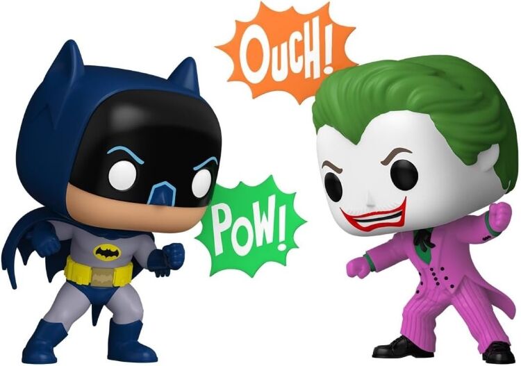 Фигурка Funko DC Heroes: Batman and The Joker 2-Pack Фанко Бэтмен и Джокер (Amazon Exclusive)