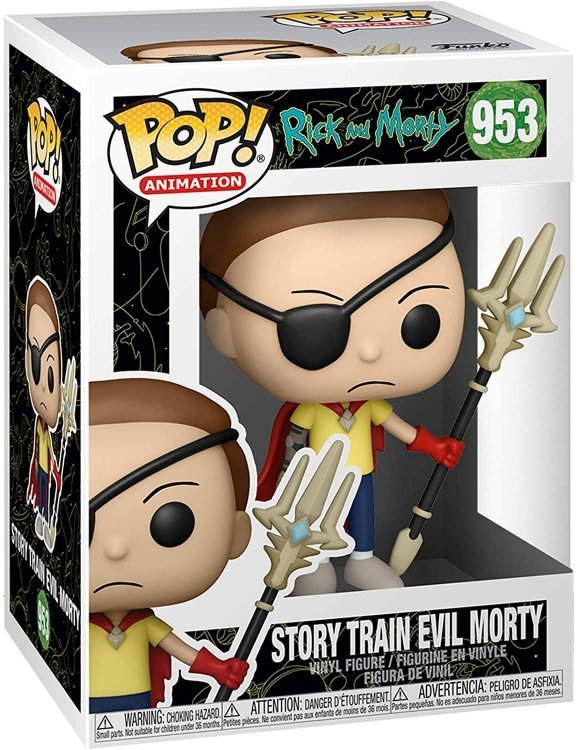 Фігурка Funko Pop Rick and Morty Story Train Evil Morty фанк Рік і Морті 953 Фігурка Funko Pop Rick and Morty Story Train Evil Morty фанк Рік і Морті 953