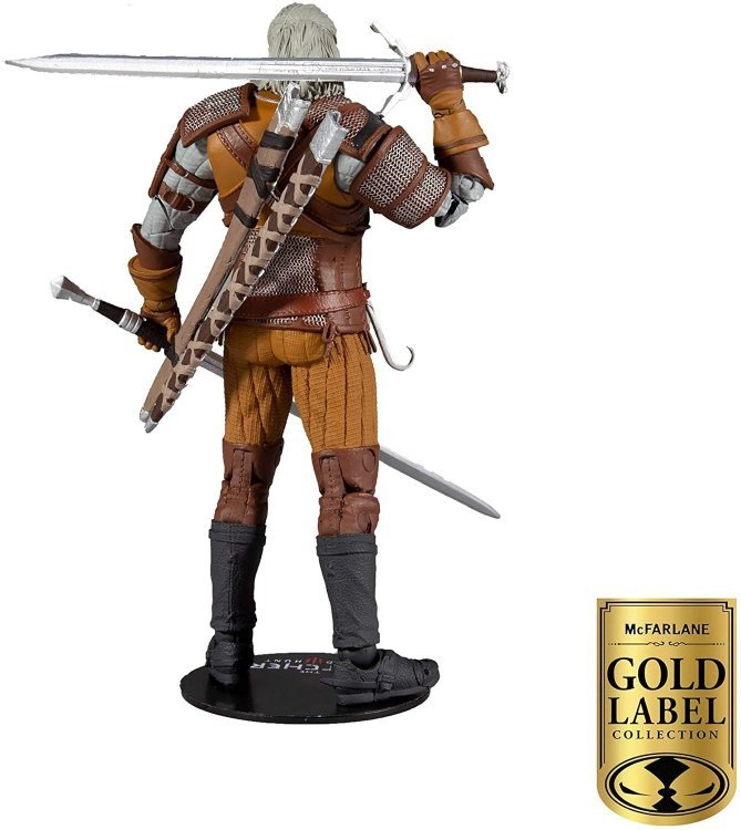 Фігурка McFarlane Witcher: Geralt of Rivia Геральт з Рівії Gold label