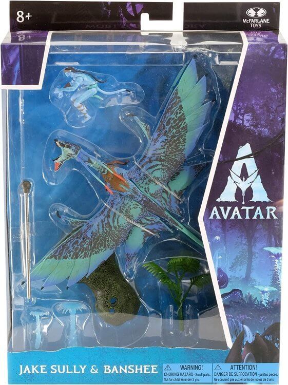 Фігурка McFarlane Toys: Avatar - Jake Sully and Banshee Аватар на Джейк Саллі Фігурка McFarlane Toys: Avatar - Jake Sully and Banshee Аватар на Джейк Саллі
