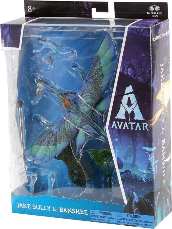 Фігурка McFarlane Toys: Avatar - Jake Sully and Banshee Аватар на Джейк Саллі