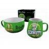 Набор для завтрака Rick And Morty: Breakfast Set Get Schwifty  