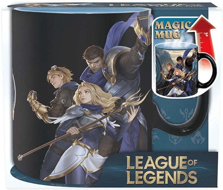 Чашка хамелеон ABYstyle League Of Legends Group кухоль Ліга Легенд (ЛОЛ) 460 мл. Чашка хамелеон ABYstyle League Of Legends Group кухоль Ліга Легенд (ЛОЛ) 460 мл.