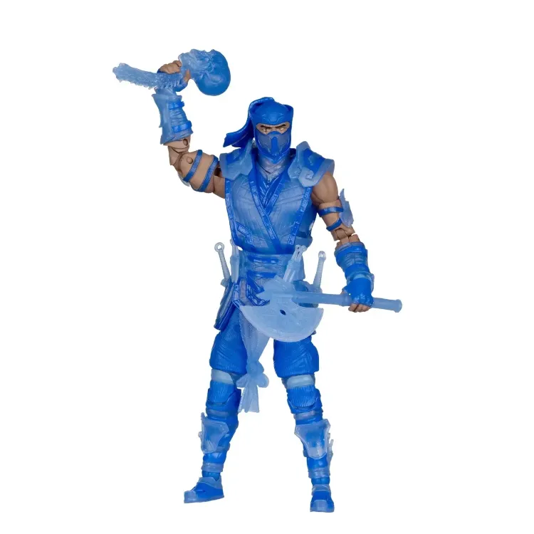 Фігурка McFarlane Mortal Kombat 11 Sub Zero Gold Label Сабзіро (Світиться у темряві) 20 см.