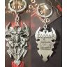 Брелок Diablo III Logo Metal silver Брелок Diablo III Logo Metal silver