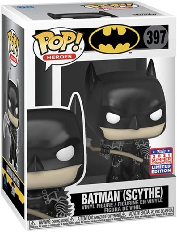 Фігурка Funko DC: Batman with Scythe (2021 Convention Exclusive) фанко Бетмен 397 Фігурка Funko DC: Batman with Scythe (2021 Convention Exclusive) фанко Бетмен 397
