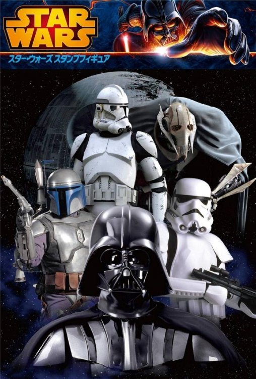 Друк Star Wars з бюстом - Darth Vader Друк Star Wars з бюстом - Darth Vader