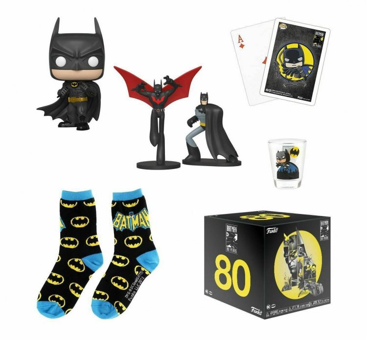 Подарочный набор Funko Batman 80th Anniversary Box (Exclusive) фанко Бэтмен
