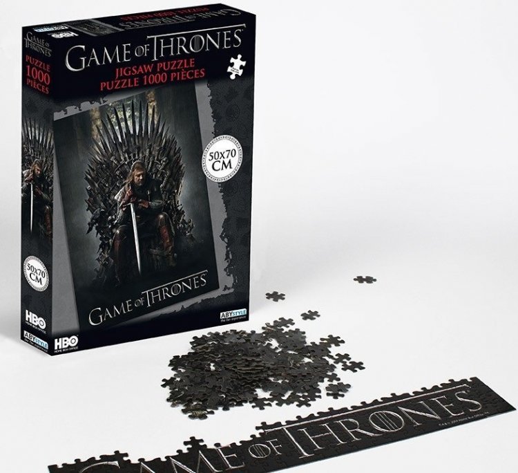 Пазл GAME OF THRONES Puzzle Iron throne Гра престолів Залізний Трон 1000 шт.