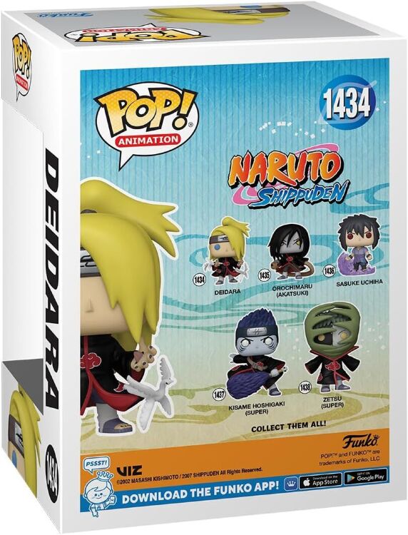 Фігурка Funko Naruto Shippuden Deidara Фанко Наруто Шіппуден Дейдара 1434 Фігурка Funko Naruto Shippuden Deidara Фанко Наруто Шіппуден Дейдара 1434