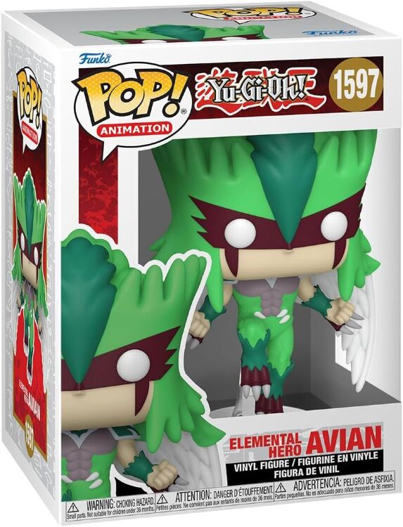 Фигурка Funko Pop Animation: Yu-Gi-Oh! Elemental Hero Avian фанко 1597 Фигурка Funko Pop Animation: Yu-Gi-Oh! Elemental Hero Avian фанко 1597