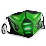 Маска захисна для обличчя Mortal Kombat №12 + 2 вугільні фільтри