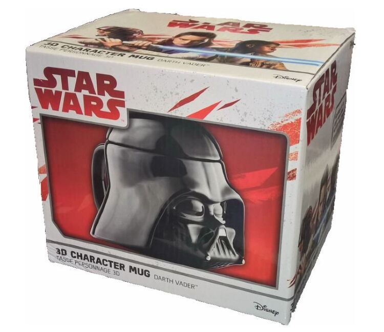 Чашка Star Wars Darth Vader Sculpted 3D Ceramic Mug 20 oz.