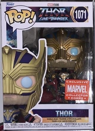 Фігурка Funko Marvel Love and Thunder Thor Фанко Тор (Collector Corps Exclusive) 1071
