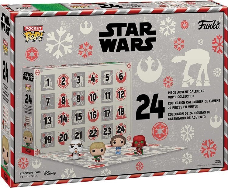 Адвент календар Funko Star Wars Advent Calendar Holiday 2022 Фанко Зоряні війни Адвент календар Funko Star Wars Advent Calendar Holiday 2022 Фанко Зоряні війни