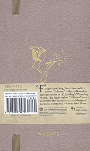 Блокнот Fantastic Beasts and Where to Find Them: Obliviate Ruled Pocket (Insights Journals) Блокнот Fantastic Beasts and Where to Find Them: Obliviate Ruled Pocket (Insights Journals)