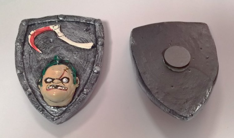 3D Магніт на холодильник Dota 2 - Pudge