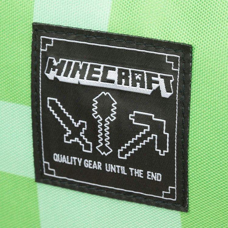 Рюкзак майнкрафт - Minecraft Creeper Kids Backpack (Green, 18 ") School Рюкзак майнкрафт - Minecraft Creeper Kids Backpack (Green, 18 ") School