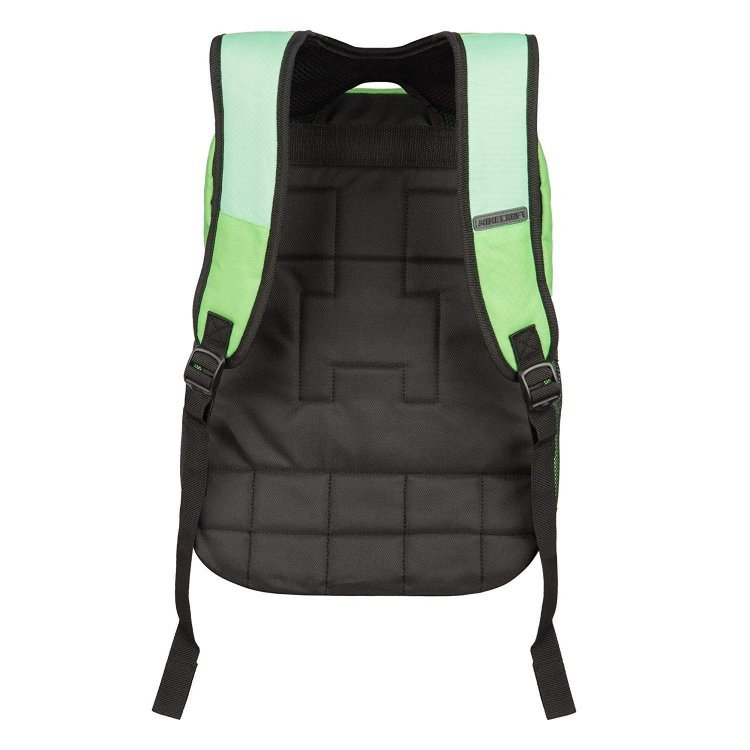 Рюкзак майнкрафт - Minecraft Creeper Kids Backpack (Green, 18 ") School Рюкзак майнкрафт - Minecraft Creeper Kids Backpack (Green, 18 ") School