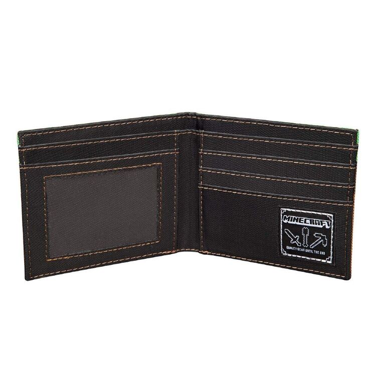 Гаманець Minecraft Dirt Block Nylon Bi-Fold Wallet