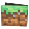 Гаманець Minecraft Dirt Block Nylon Bi-Fold Wallet Гаманець Minecraft Dirt Block Nylon Bi-Fold Wallet