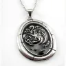Медальйон Game of Thrones Targaryen Talisman Медальйон Game of Thrones Targaryen Talisman