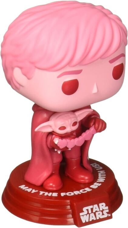 Фігурка Funko Star Wars: Valentines - Luke Skywalker and Grogu Фанко Люк Грогу 494 (примята коробка)