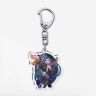 Брелок League Of Legends Arcane Jinx Anime Acrylic keychain Ліга Легенд Джинкс 2