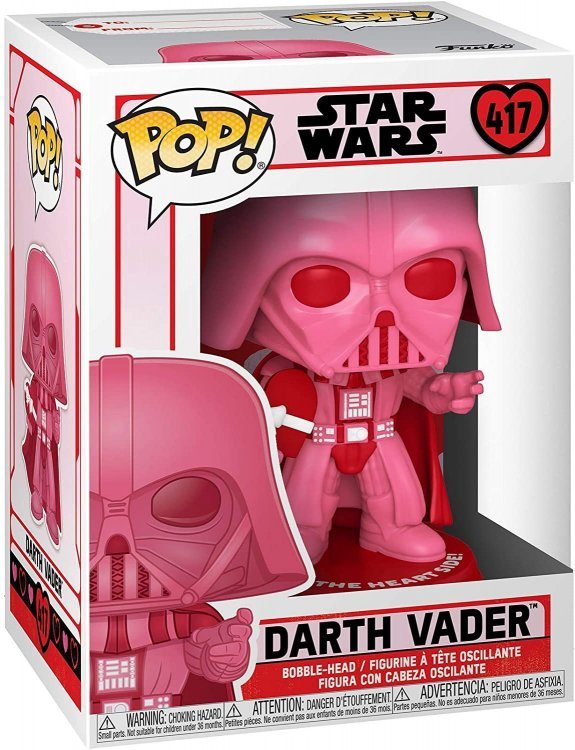 Фігурка Funko Pop Star Wars: Valentines - Vader with Heart фанк Зоряні війни Дарт Вейдер  Фігурка Funko Pop Star Wars: Valentines - Vader with Heart фанк Зоряні війни Дарт Вейдер
