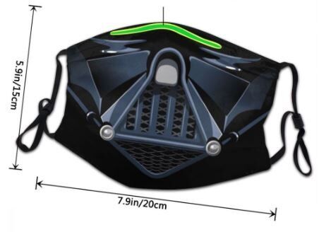 Маска захисна для обличчя Star Wars №11 + 2 вугільні фільтри