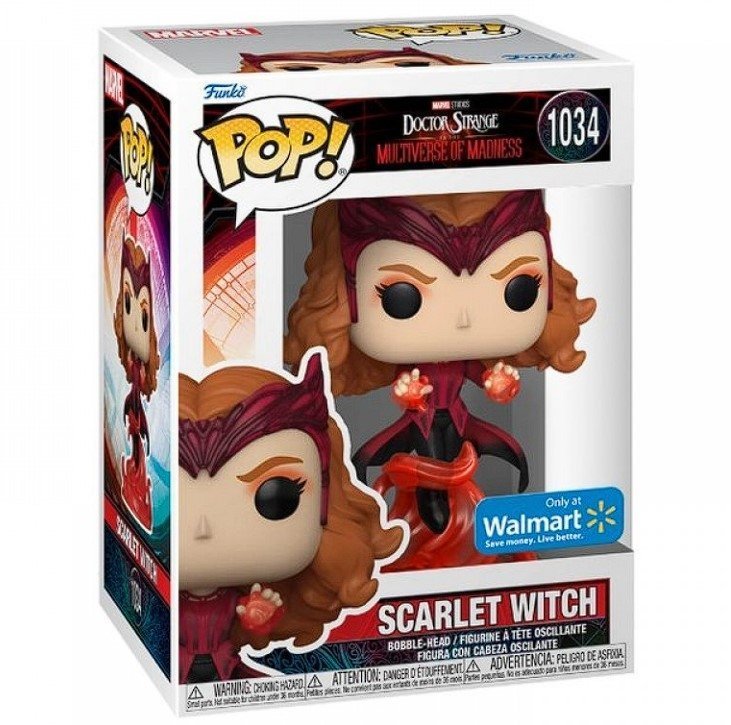 Фігурка Funko Marvel: Scarlet Witch Flying - Фанко Ала Відьма (Walmart Exclusive) 1034