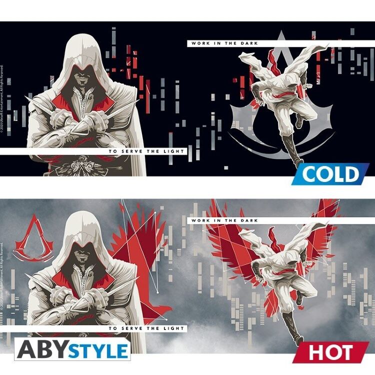 Чашка хамелеон Abystyle ASSASSINS CREED The Assassins Mug Асасини кружка 460 мл 
