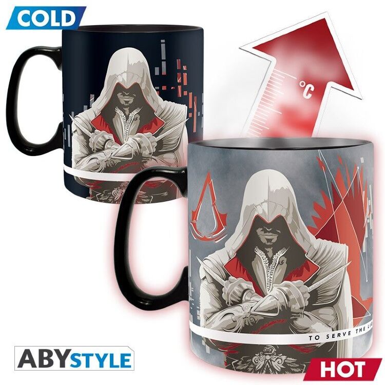 Чашка хамелеон Abystyle ASSASSINS CREED The Assassins Mug Асасини кружка 460 мл 