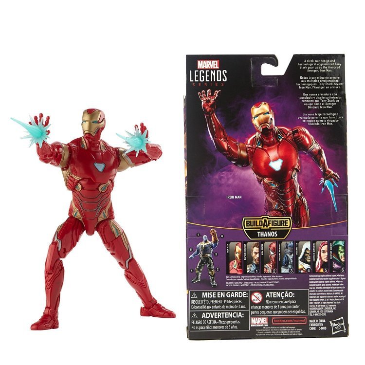 Фігурка Marvel Legends Series Avengers Infinity War 6 "Iron Man Figure Фігурка Marvel Legends Series Avengers Infinity War 6 "Iron Man Figure